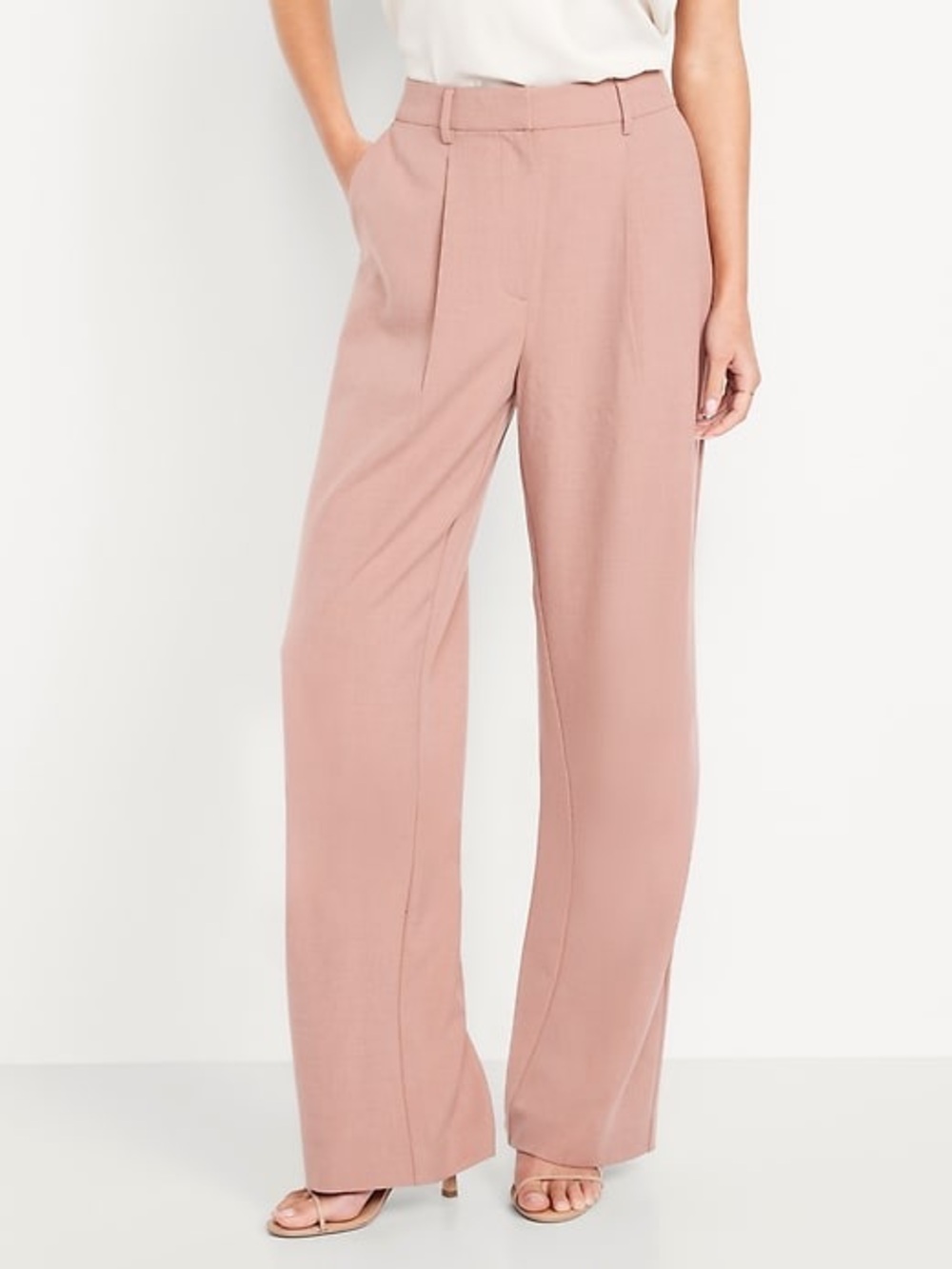 Women’s Old Navy Extra High-Waisted Taylor Wide-Leg Trouser Pants- size 4 petite
